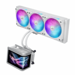 MnM Box Deals | ASUS ROG Ryuo IV SLC 360 ARGB White Edition 360MM Liquid CPU Cooler - White