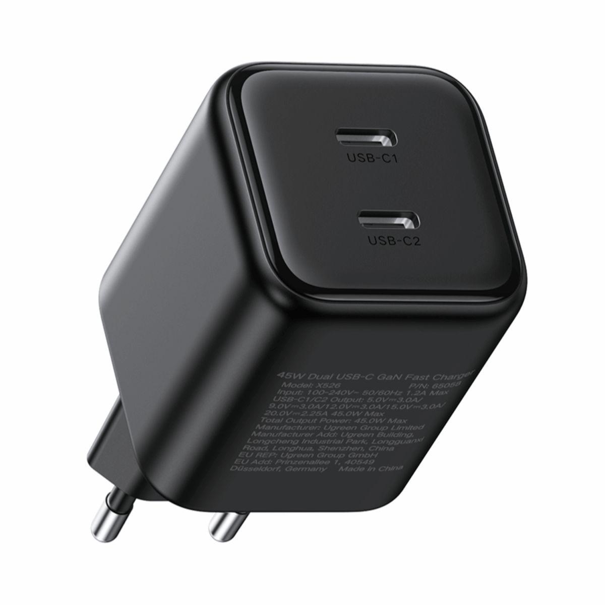 UGreen Charger USB Type-C GaN Fast 45W EU - Image 4