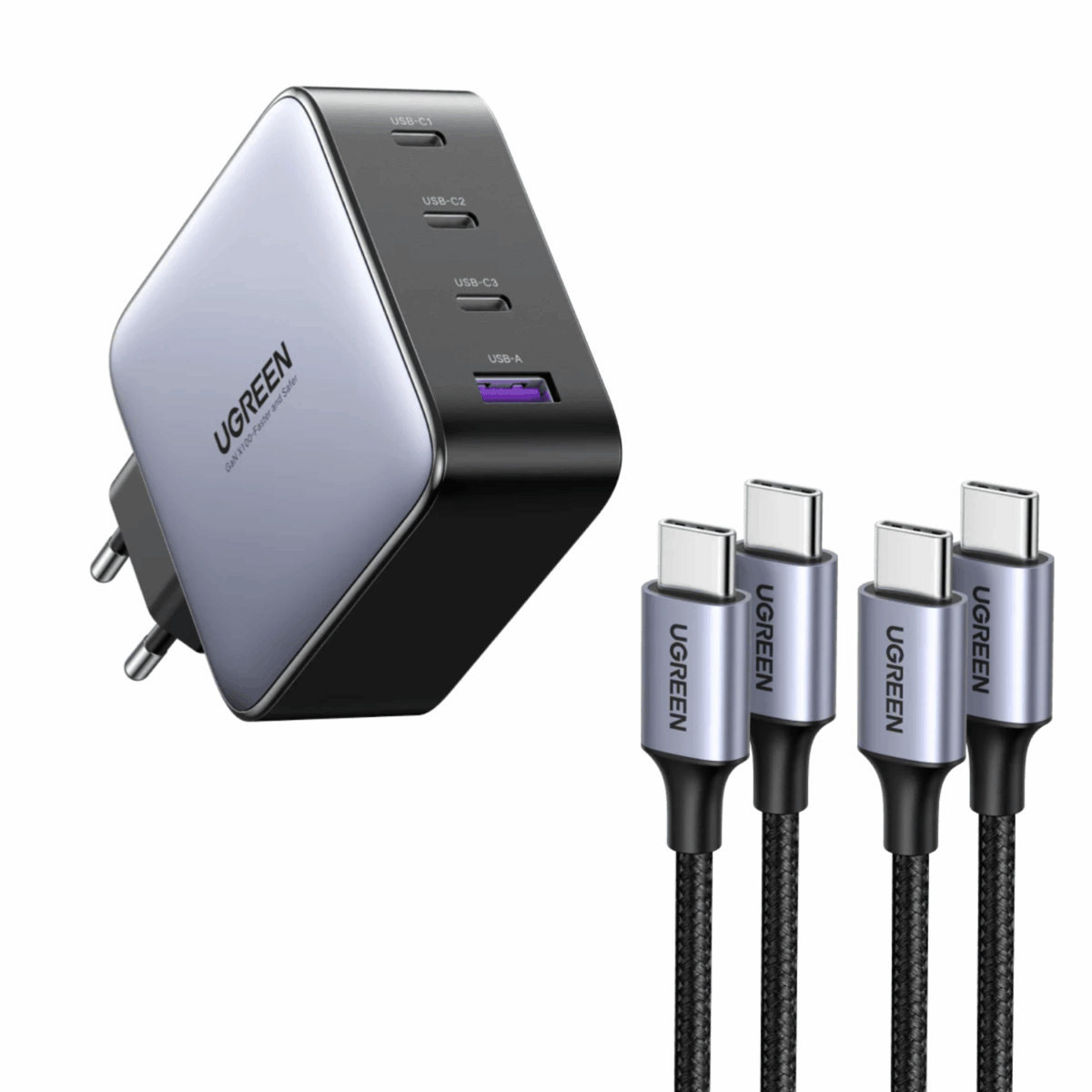 Mnm Box Deals | Ugreen Gan X100 5-Port 100W Fast Charger UGreen GaN X100 5-Port 100W Fast Charger - Image 2