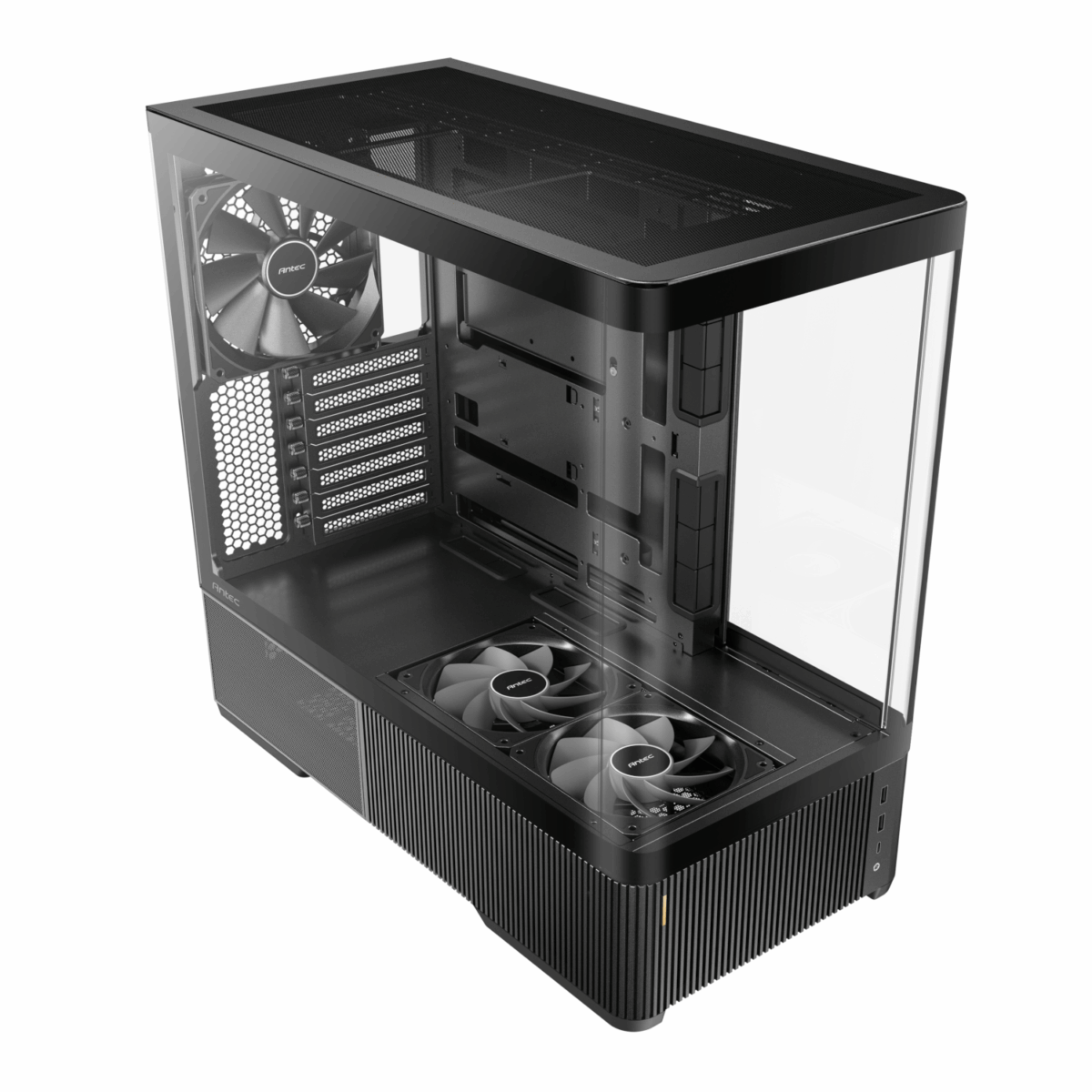 Mnm Box Deals | Antec C6 Curved Air Atx | Micro-Atx | Itx Mid-Tower Gaming Chassis - Black Antec C6 CURVED AIR ATX | Micro-ATX | ITX Mid-Tower Gaming Chassis - Black - Image 4