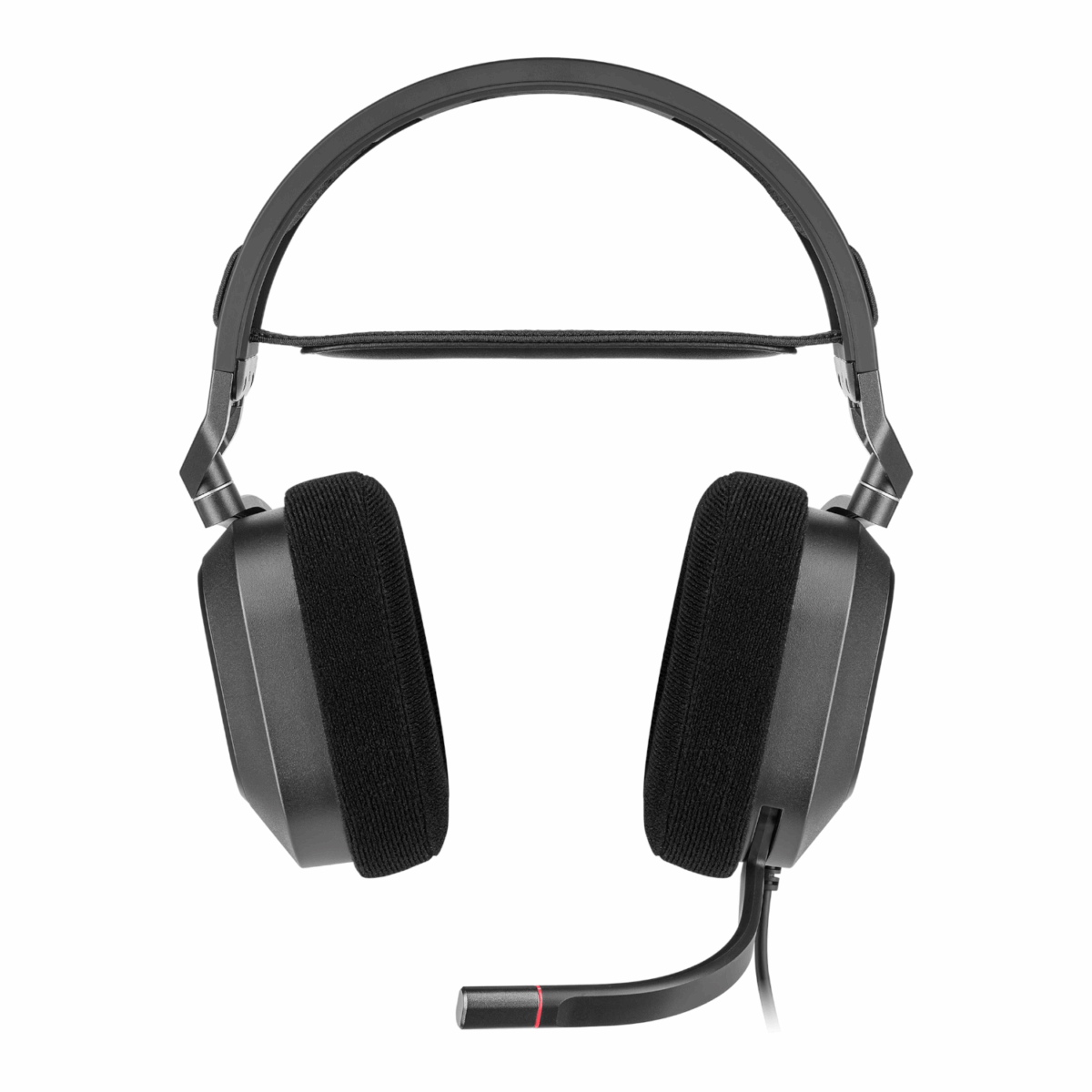 Mnm Box Deals | Corsair Hs80 Rgb Usb Wired Over-Ear Gaming Headset — Carbon Black Corsair HS80 RGB USB Wired Over-Ear Gaming Headset — Carbon Black - Image 2