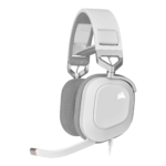 Mnm Box Deals | Corsair Hs80 Rgb Usb Wired Over-Ear Gaming Headset — White MnM Box Deals | Corsair HS80 RGB USB Wired Over-Ear Gaming Headset — White