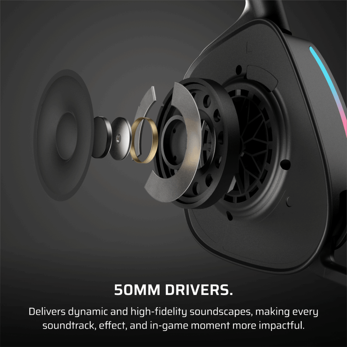 Mnm Box Deals | Corsair Void Wireless V2 Gaming Headset - Carbon CORSAIR VOID WIRELESS v2 Gaming Headset - Carbon - Image 7