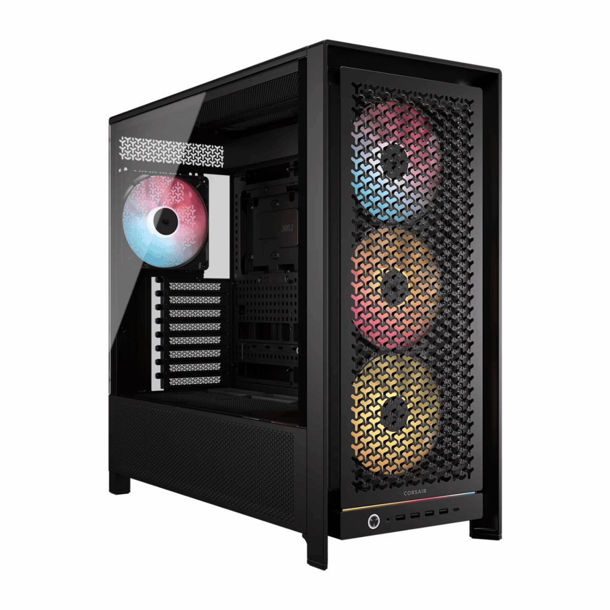 Corsair FRAME 5000D RS High-Airflow Mid-Tower PC Case - Black