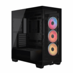 MnM Box Deals | Corsair 3500X LX-R RGB iCUE LINK Mid-Tower PC Case - Black