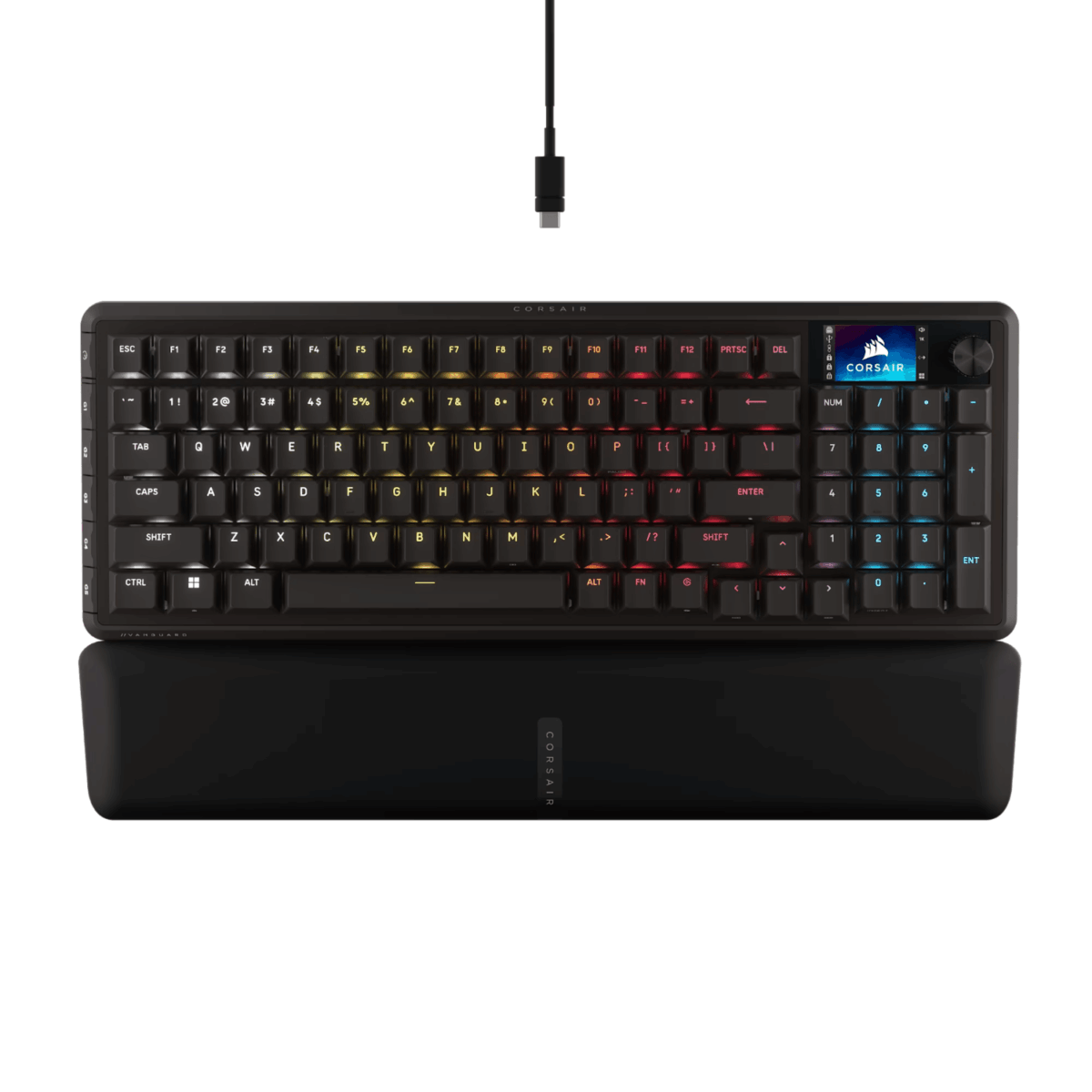 Corsair VANGUARD 96 Mechanical Gaming Keyboard, CORSAIR MLX Plasma - Black