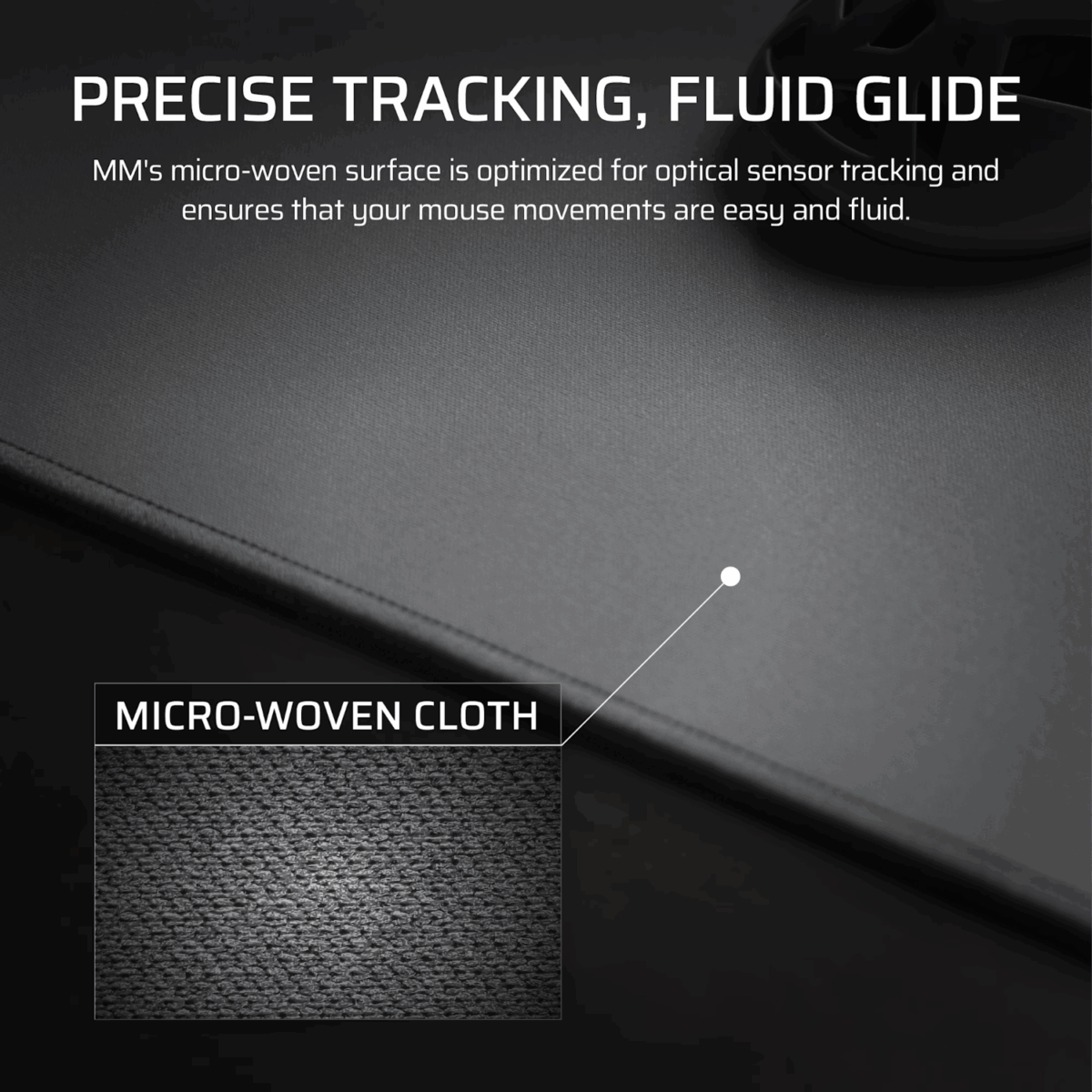 Mnm Box Deals | Corsair Mm Anti-Fray Cloth Gaming Mouse Pad Xl - Gray Corsair MM Anti-fray Cloth Gaming Mouse Pad XL - Gray - Image 5