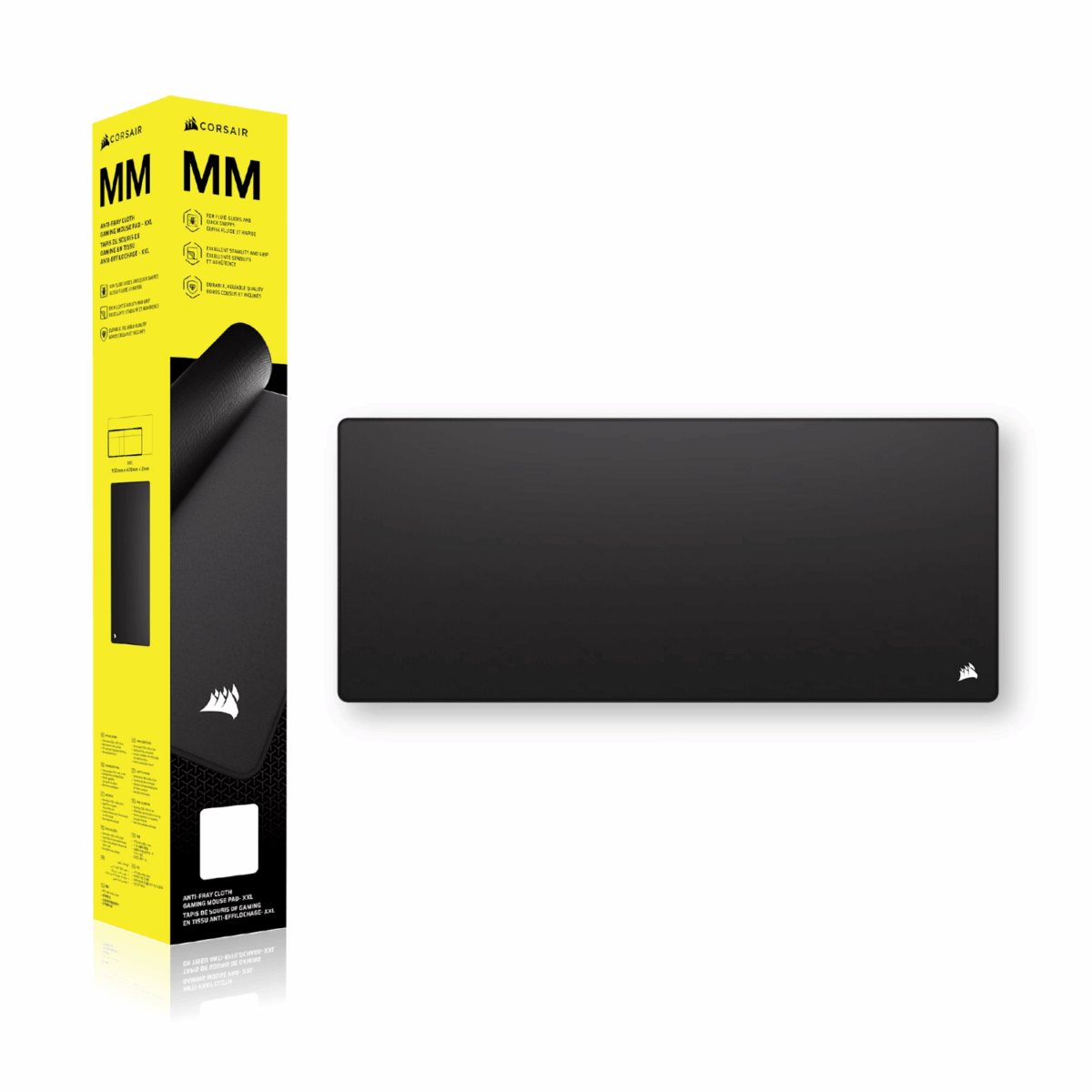 Mnm Box Deals | Corsair Mm Anti-Fray Cloth Gaming Mouse Pad Xxl - Black Corsair MM Anti-fray Cloth Gaming Mouse Pad XXL - Black - Image 6
