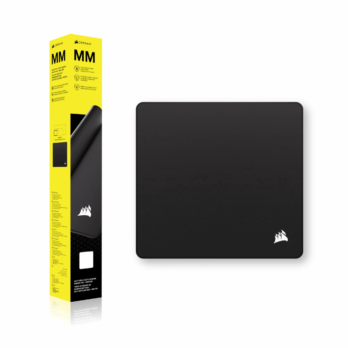 Mnm Box Deals | Corsair Mm Anti-Fray Cloth Gaming Mouse Pad Medium - Black Corsair MM Anti-fray Cloth Gaming Mouse Pad Medium - Black - Image 6