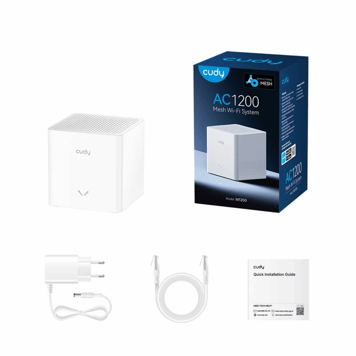 Mnm Box Deals | Cudy Ac1200 Mesh Wi-Fi System - 1 Pack CUDY AC1200 Mesh Wi-fi system - 1 Pack - Image 3