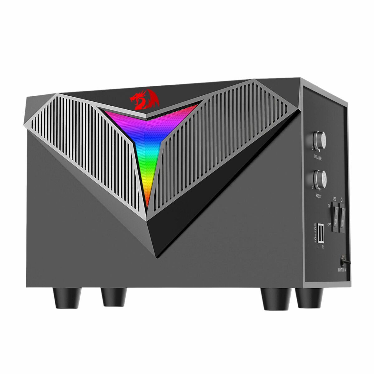 Mnm Box Deals | Redragon 2.1 Satellite Speaker Toccata Rgb 11W Gaming Speaker - Black REDRAGON 2.1 Satellite Speaker TOCCATA RGB 11W Gaming Speaker - Black - Image 5