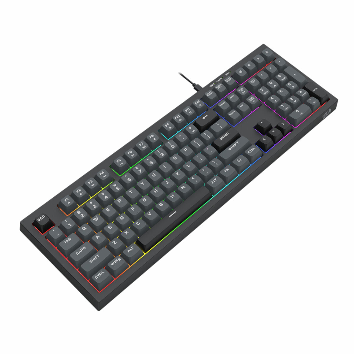 Mnm Box Deals | Redragon Crux Membrane Gaming Keyboard - Black REDRAGON CRUX Membrane Gaming Keyboard - Black - Image 6